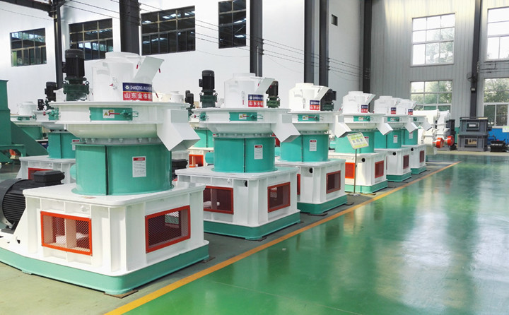 山東金格瑞秸稈顆粒機展示圖