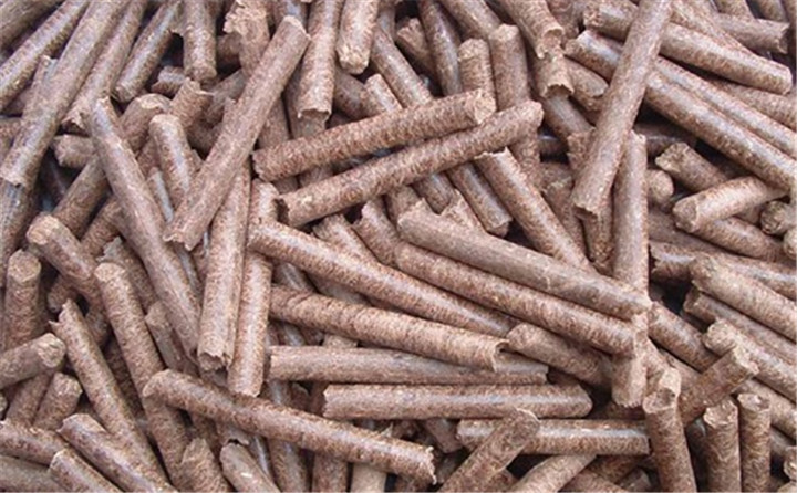 顆粒機廠家用秸稈顆粒機生產(chǎn)的秸稈顆粒