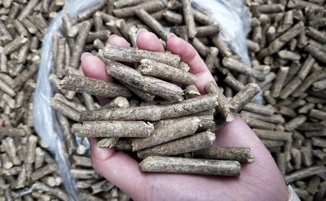 玉米秸稈顆粒機生物質(zhì)顆粒燃料